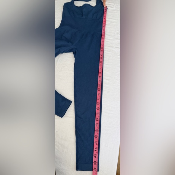 Amazon Essentials Dark Blue Halter Jumpsuit - Picture 5 of 5